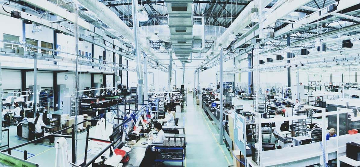 VECTOR BLUE HUB manufacturing plant